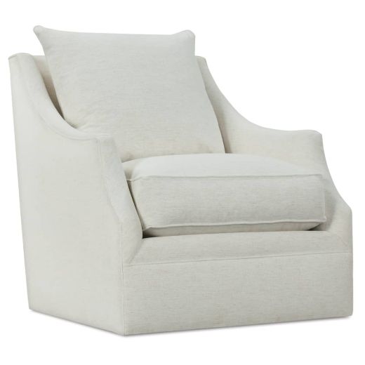 Picture of Quick Ship Kara Swivel Glider Chair in Nomad Snow